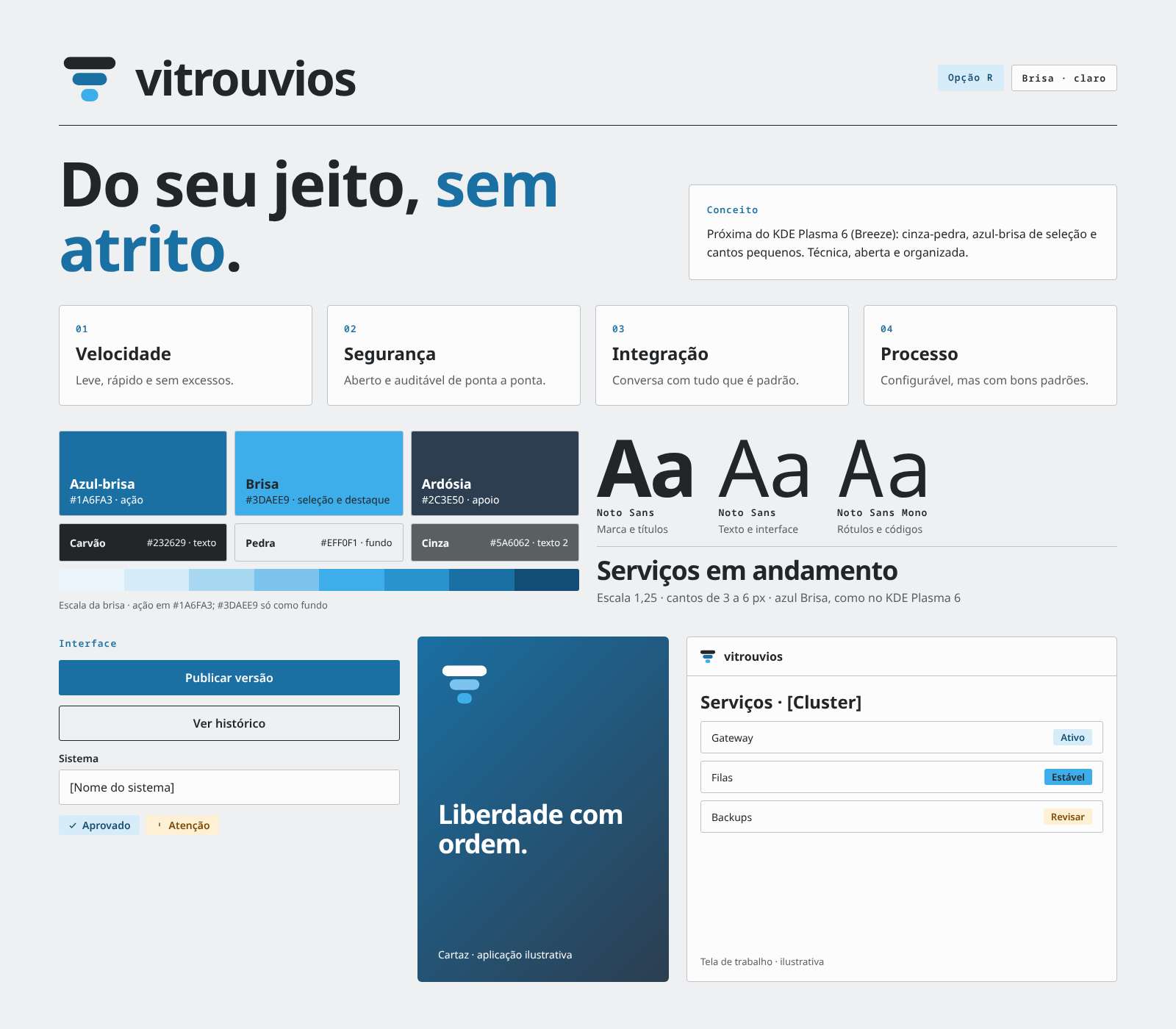 Opção Brisa, versão clara